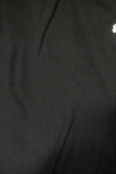 Photo4: Mint P0818U Vintage Japanese kimono Black MONTSUKI crests for women / Silk. (Grade A) (4)