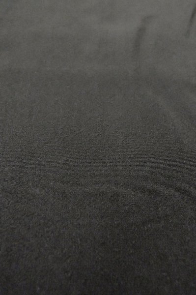 Photo9: Mint P0818U Vintage Japanese kimono Black MONTSUKI crests for women / Silk. (Grade A) (9)