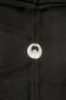Photo3: P0818V Vintage Japanese kimono Black MONTSUKI crests for women / Silk. (Grade B) (3)