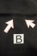 Photo15: P0818V Vintage Japanese kimono Black MONTSUKI crests for women / Silk. (Grade B) (15)