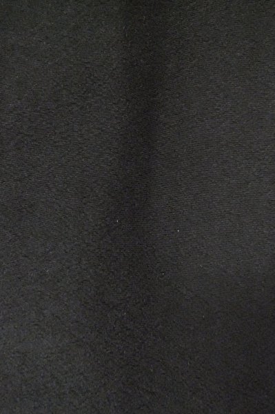 Photo6: P0818W Vintage Japanese kimono Black MONTSUKI crests for women / Silk. (Grade B) (6)