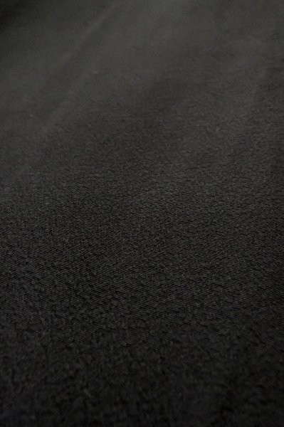 Photo8: P0818W Vintage Japanese kimono Black MONTSUKI crests for women / Silk. (Grade B) (8)