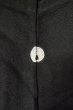 Photo3: Mint P0818X Vintage Japanese kimono Black MONTSUKI crests for women / Silk. (Grade A) (3)