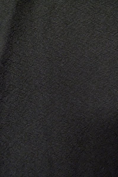 Photo6: Mint P0818X Vintage Japanese kimono Black MONTSUKI crests for women / Silk. (Grade A) (6)