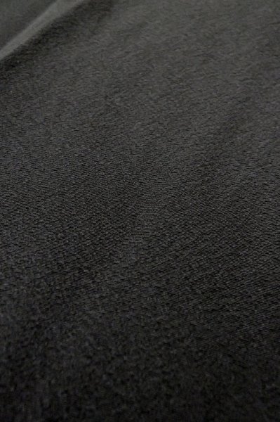 Photo8: Mint P0818X Vintage Japanese kimono Black MONTSUKI crests for women / Silk. (Grade A) (8)