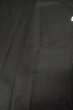Photo4: P0818Y Vintage Japanese kimono Black MONTSUKI crests for women / Silk. (Grade B) (4)
