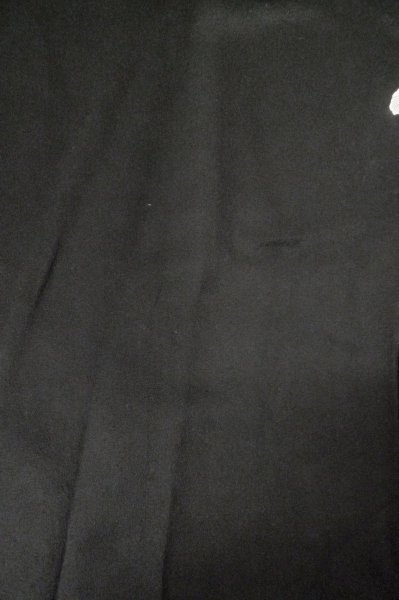 Photo4: P0818Y Vintage Japanese kimono Black MONTSUKI crests for women / Silk. (Grade B) (4)
