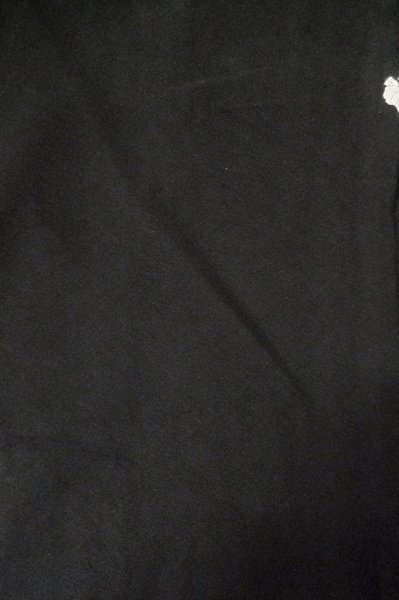 Photo4: P0818Z Vintage Japanese kimono Black MONTSUKI crests for women / Silk. (Grade B) (4)