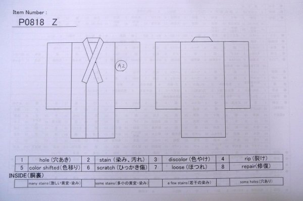 Photo9: P0818Z Vintage Japanese kimono Black MONTSUKI crests for women / Silk. (Grade B) (9)