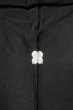 Photo3: Mint P0819A Vintage Japanese kimono Black MONTSUKI crests for women / Silk. (Grade A) (3)