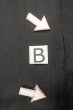 Photo14: P0819C Vintage Japanese kimono Black MONTSUKI crests for women / Silk. (Grade B) (14)