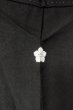 Photo3: Mint P0819D Vintage Japanese kimono Black MONTSUKI crests for women / Silk. (Grade A) (3)