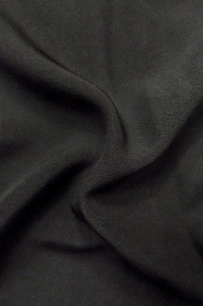 Photo9: Mint P0819D Vintage Japanese kimono Black MONTSUKI crests for women / Silk. (Grade A) (9)