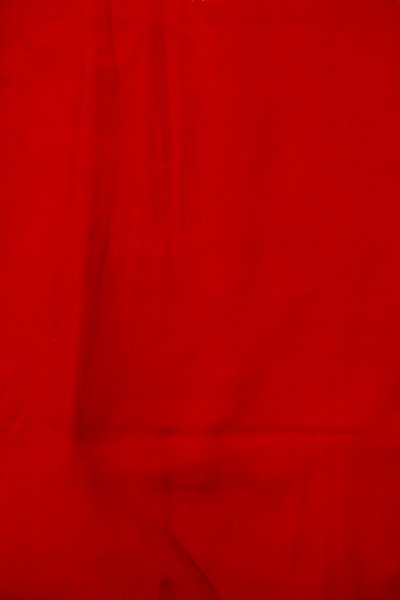 Photo4: P0901A Antique Japanese kimono Red JUBAN undergarment for women / Silk. (Grade C) (4)