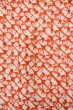 Photo5: P0901B Vintage Japanese kimono Red JUBAN undergarment for women / Silk. Gradation (Grade C) (5)