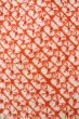 Photo6: P0901B Vintage Japanese kimono Red JUBAN undergarment for women / Silk. Gradation (Grade C) (6)