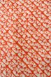 Photo7: P0901B Vintage Japanese kimono Red JUBAN undergarment for women / Silk. Gradation (Grade C) (7)