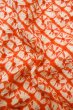 Photo11: P0901B Vintage Japanese kimono Red JUBAN undergarment for women / Silk. Gradation (Grade C) (11)
