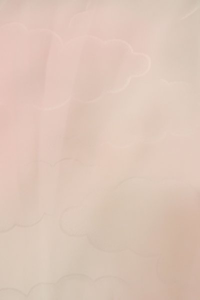 Photo6: P0901C Vintage Japanese kimono Light Pink JUBAN undergarment for women / Silk. Gradation (Grade B) (6)