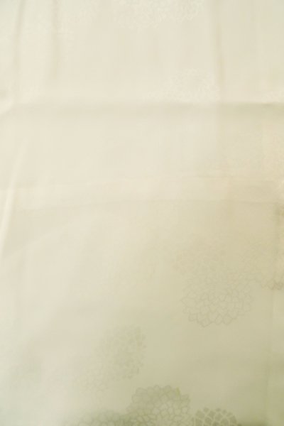 Photo4: P0901D Vintage Japanese kimono White JUBAN undergarment for women / Silk. (Grade B) (4)