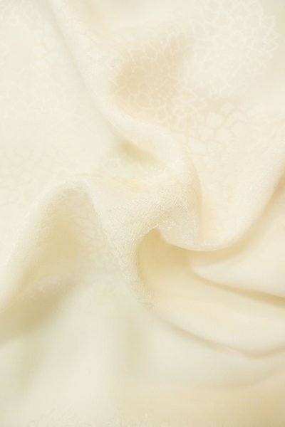 Photo12: P0901D Vintage Japanese kimono White JUBAN undergarment for women / Silk. (Grade B) (12)