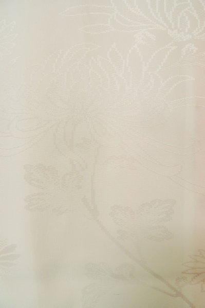 Photo6: P0901E Vintage Japanese kimono Pale Pink JUBAN undergarment for women / Synthetic. (Grade B) (6)
