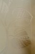 Photo6: Mint P0901F Vintage Japanese kimono Pale Grayish Brown JUBAN undergarment for women / Silk. (Grade A) (6)
