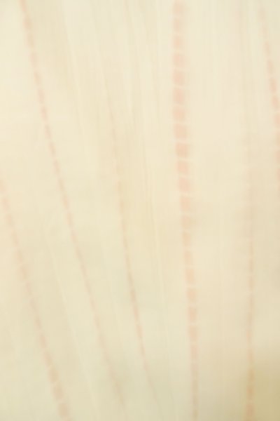 Photo7: Mint P0901H Vintage Japanese kimono White JUBAN undergarment for women / Silk. Line, Clamp and tie dyed patterns (Grade A+) (7)