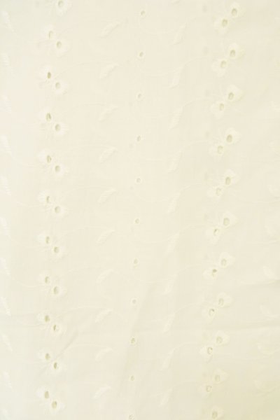 Photo4: P0901J Vintage Japanese kimono White JUBAN undergarment for women / Cotton. Abstract pattern, Lace fabric (Grade B) (4)