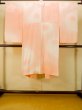 Photo2: P0901K Vintage Japanese kimono Pale Coral JUBAN undergarment for women / Silk. (Grade C) (2)
