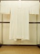 Photo2: P0901L Vintage Japanese kimono White JUBAN undergarment for women / Silk., There is and impression of use. (Grade C) (2)