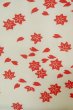 Photo5: Mint P0901M Vintage Japanese kimono White JUBAN undergarment for women / Silk. MOMIJI maple leaf (Grade A) (5)