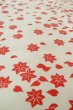 Photo8: Mint P0901M Vintage Japanese kimono White JUBAN undergarment for women / Silk. MOMIJI maple leaf (Grade A) (8)