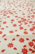 Photo9: Mint P0901M Vintage Japanese kimono White JUBAN undergarment for women / Silk. MOMIJI maple leaf (Grade A) (9)