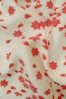 Photo12: Mint P0901M Vintage Japanese kimono White JUBAN undergarment for women / Silk. MOMIJI maple leaf (Grade A) (12)