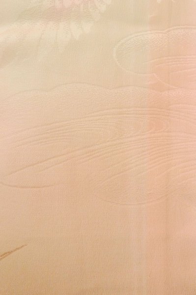 Photo7: P0901O Vintage Japanese kimono Light Pink JUBAN undergarment for women / Silk., There is and impression of use. (Grade C) (7)