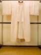 Photo1: P0901P Vintage Japanese kimono Pale Pink JUBAN undergarment for women / Silk., More damages (Grade C) (1)