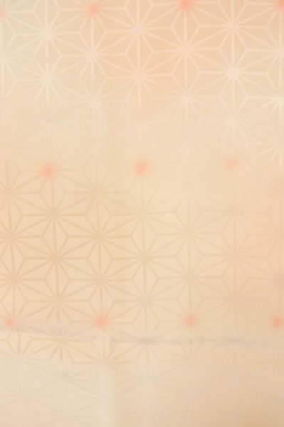 Photo3: P0901P Vintage Japanese kimono Pale Pink JUBAN undergarment for women / Silk., More damages (Grade C) (3)