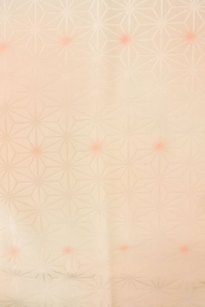 Photo4: P0901P Vintage Japanese kimono Pale Pink JUBAN undergarment for women / Silk., More damages (Grade C) (4)