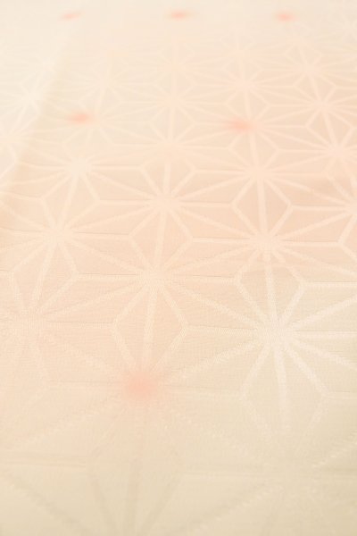 Photo8: P0901P Vintage Japanese kimono Pale Pink JUBAN undergarment for women / Silk., More damages (Grade C) (8)