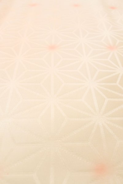Photo9: P0901P Vintage Japanese kimono Pale Pink JUBAN undergarment for women / Silk., More damages (Grade C) (9)