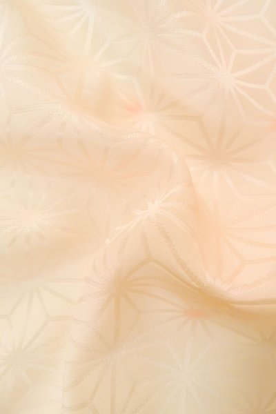 Photo11: P0901P Vintage Japanese kimono Pale Pink JUBAN undergarment for women / Silk., More damages (Grade C) (11)