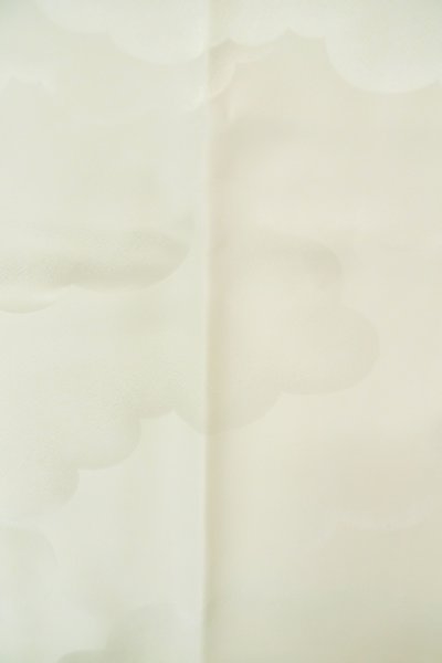 Photo3: P0901R Vintage Japanese kimono White JUBAN undergarment for women / Silk. (Grade B) (3)