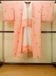 Photo1: Mint P0901T Vintage Japanese kimono Pale Pink JUBAN undergarment for women / Silk., Japanese traditional ball pattern (Grade A) (1)