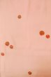 Photo3: Mint P0901T Vintage Japanese kimono Pale Pink JUBAN undergarment for women / Silk., Japanese traditional ball pattern (Grade A) (3)