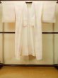 Photo1: P0901U Vintage Japanese kimono Pale Wisteria JUBAN undergarment for women / Silk. SAKURA cherry blossom (Grade B) (1)
