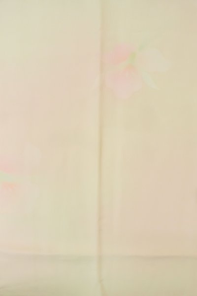 Photo4: P0901V Vintage Japanese kimono Pale Pink JUBAN undergarment for women / Silk. Cattleya (Grade B) (4)