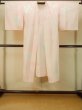 Photo1: P0901W Vintage Japanese kimono Pale Pink JUBAN undergarment for women / Silk., More damages (Grade B) (1)
