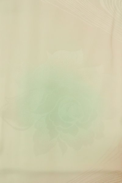 Photo6: P0901W Vintage Japanese kimono Pale Pink JUBAN undergarment for women / Silk., More damages (Grade B) (6)