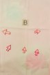 Photo15: P0901W Vintage Japanese kimono Pale Pink JUBAN undergarment for women / Silk., More damages (Grade B) (15)